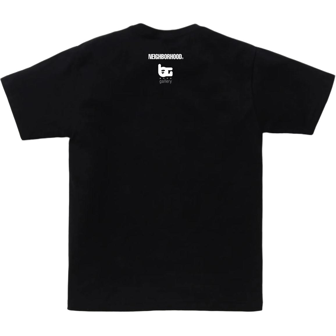 Футболка Bape Gallery X Shinsuke Takizawa A BATHING APE, черная — фото 3