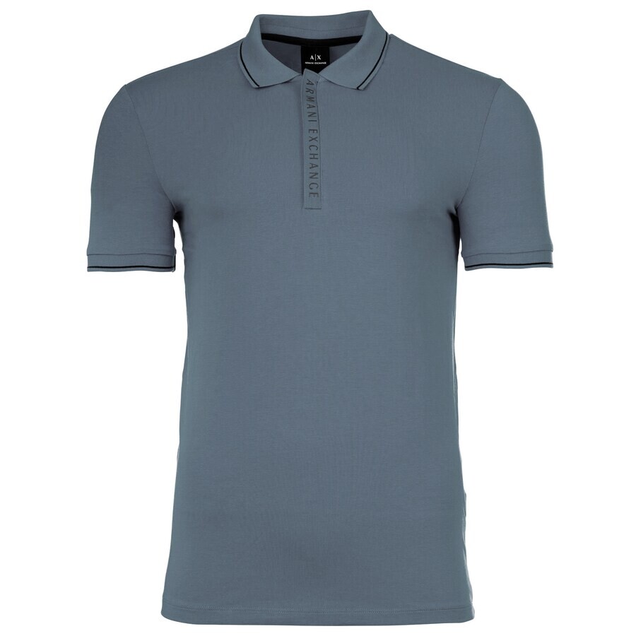

Рубашка поло ARMANI EXCHANGE Shirt, пыльно-голубой