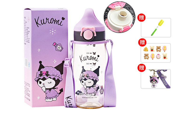 

Пластиковые стаканы для воды Sanrio, фиолетовый