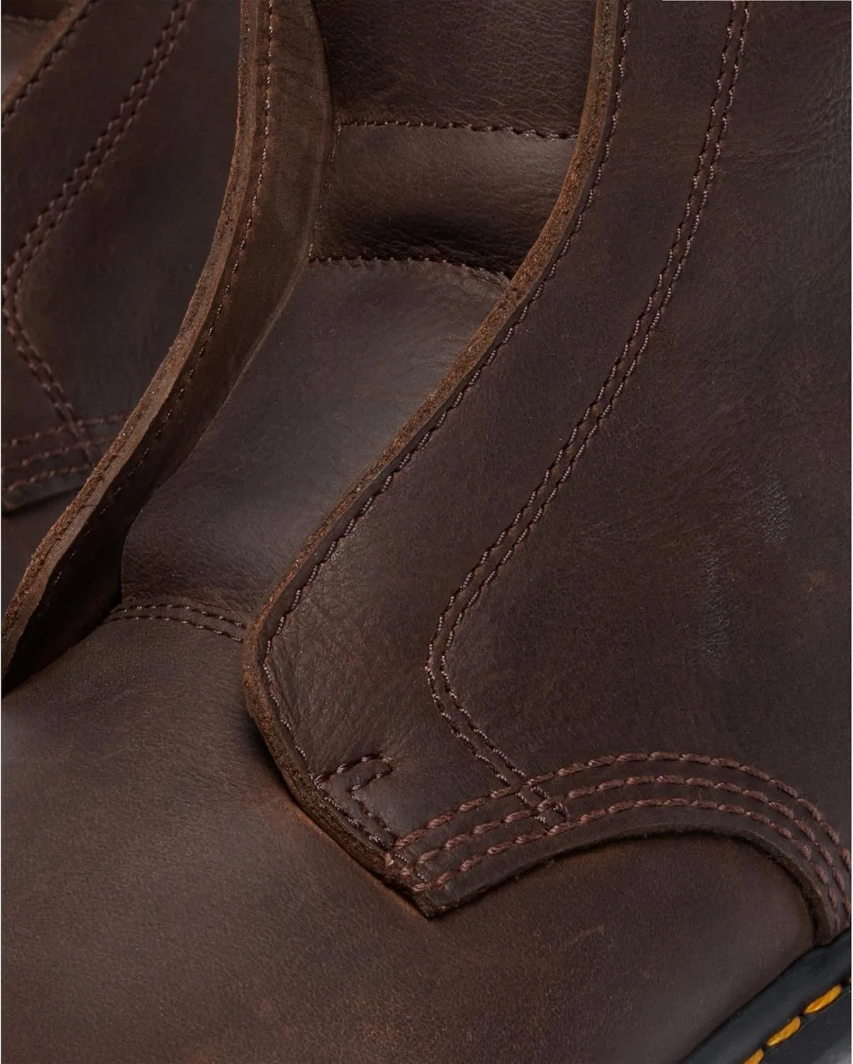 Ботинки Dr. Martens Zebzag Wyoming TG.36 EU 200 Wyoming 36 Laceless Dark Brown — фото 2