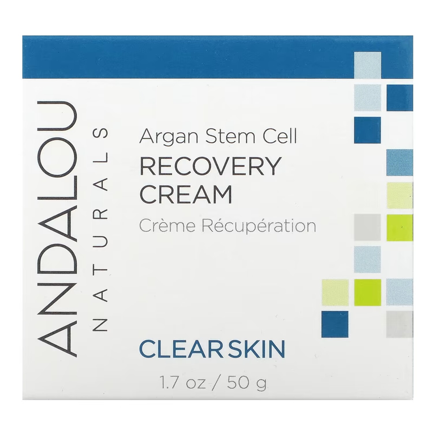 Крем для лица Andalou Naturals — Для восстановления стволовых клеток арганы для чистой кожи, 50 г — фото 2