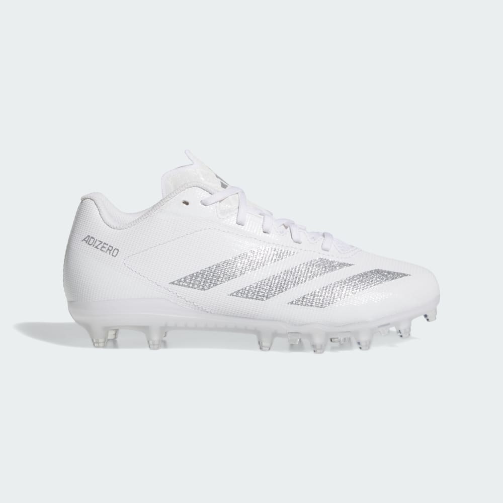 

Бутсы Adidas Adizero Electric.2 II Kids Football Cleats, цвет Cloud White/Silver Metallic/Cloud White