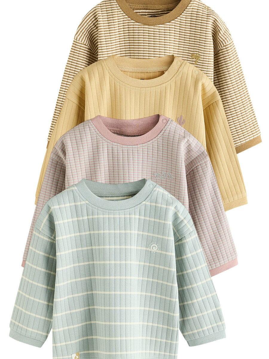

Рубашка Next, цвет Light blue/Honey/Light pink