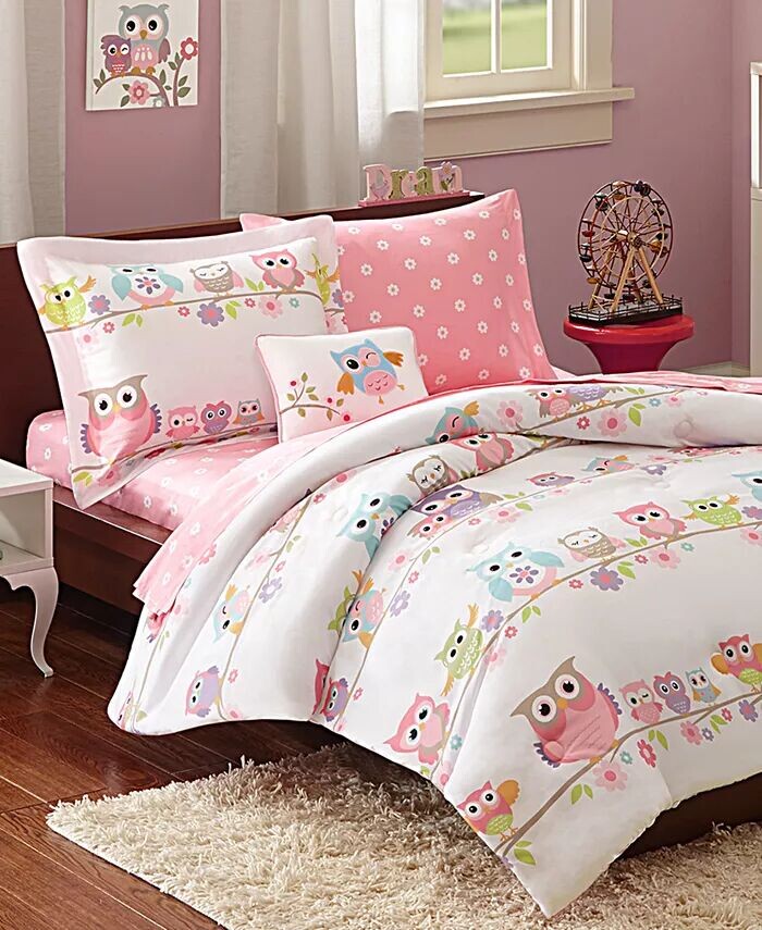 

Двусторонний комплект Wise Wendy, 6 предметов. Комплект одеял, Твин Mi Zone Kids, белый
