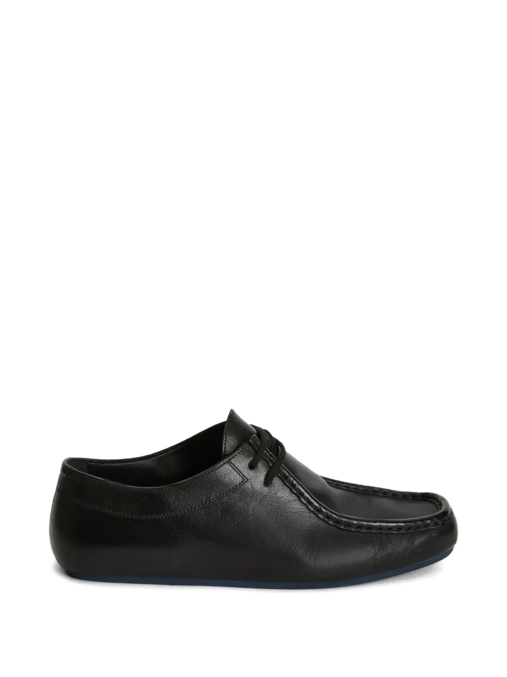 Лоферы на шнуровке JIL SANDER, черный