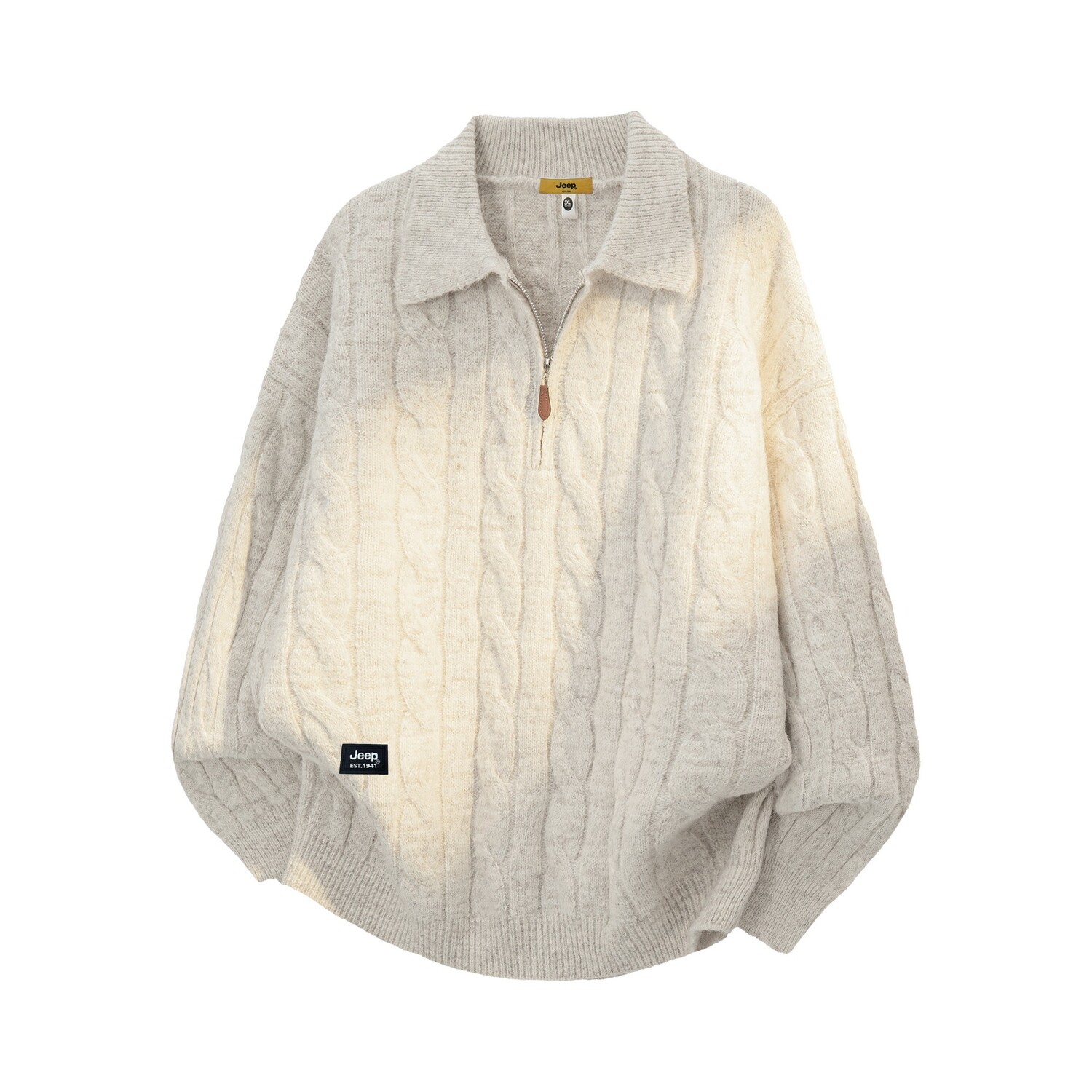 

Свитер Leisure Collection Unisex Jeep, бежевый желтый