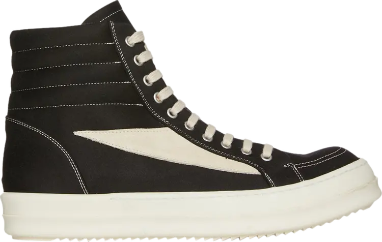 

Кроссовки Rick Owens Lido DRKSHDW Vintage High 'Black Milk', черный