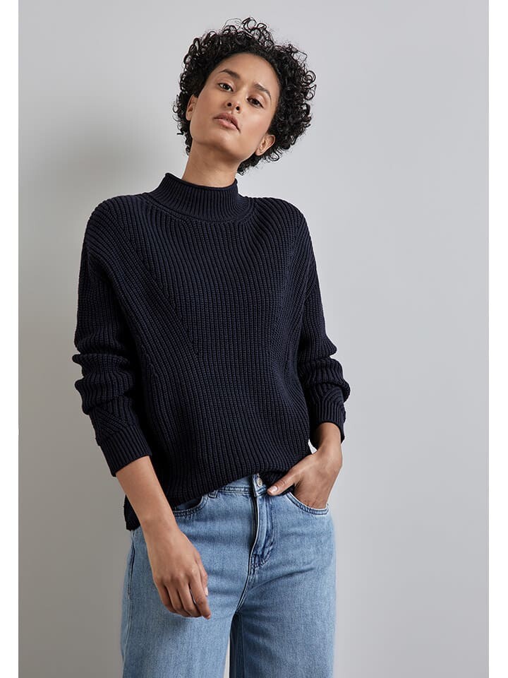 

Пуловер Street One Pullover, цвет Dunkeblau