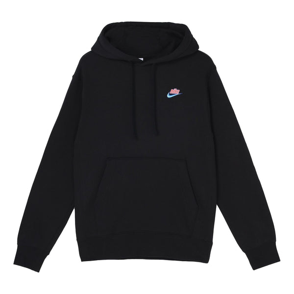 

Толстовка Men's Nike Sportswear Keep It Clean Casual Sports Pullover Fleece Lined Black, черный