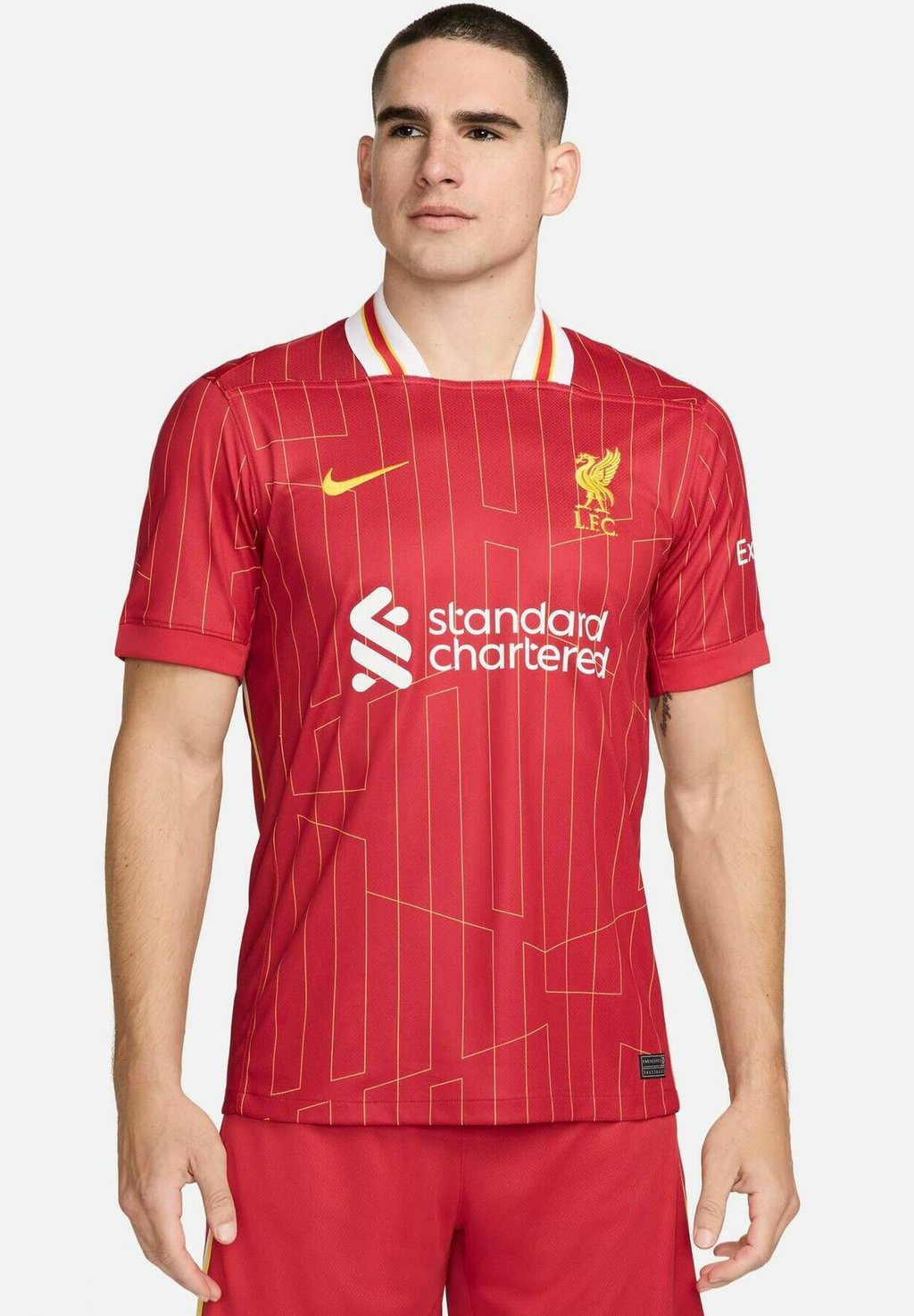 

Футбольная майка FUSSBALLTRIKOT FC LIVERPOOL STAIDUM HOME Nike, красный