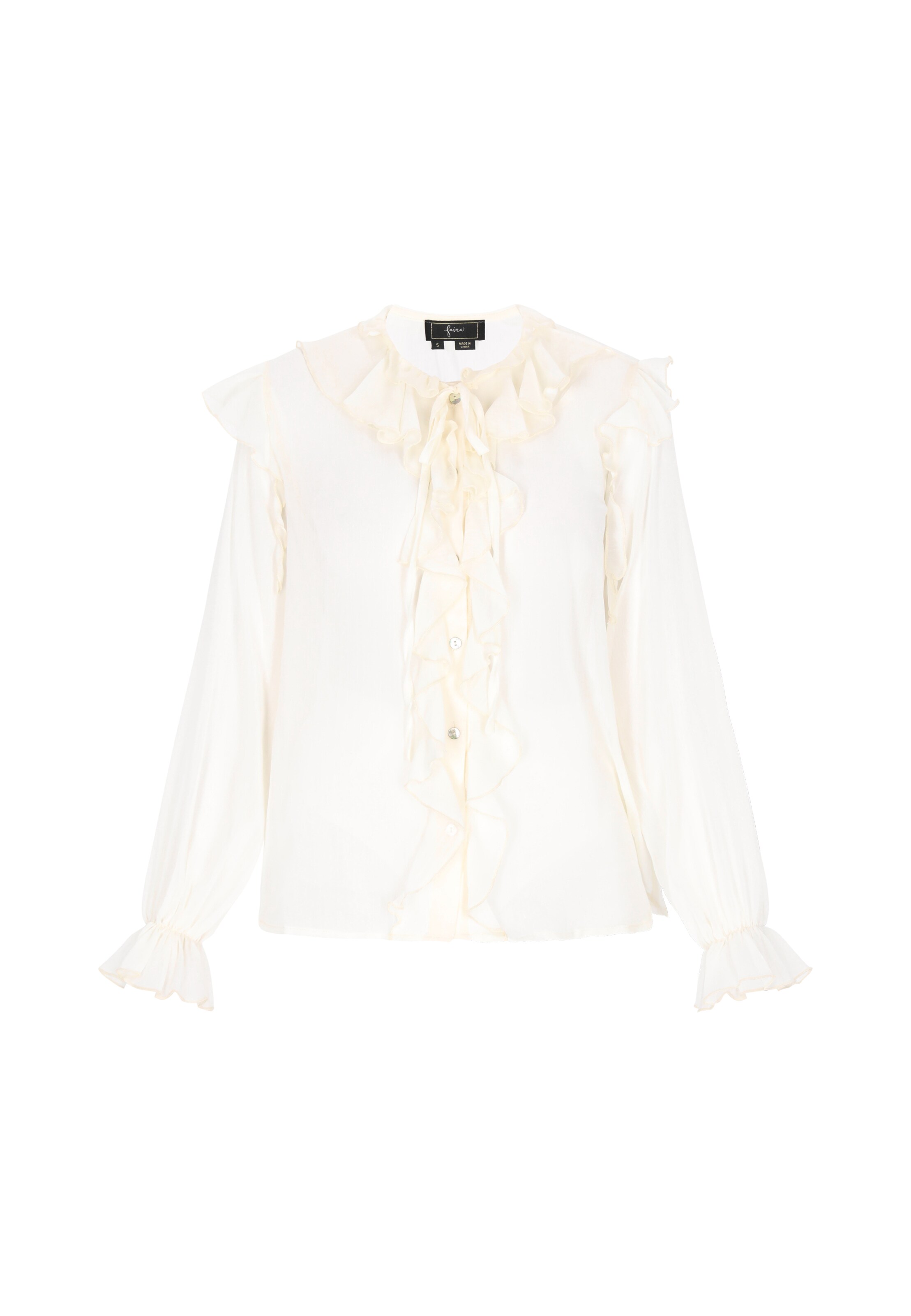 

Faina Блузка из шерсти белая