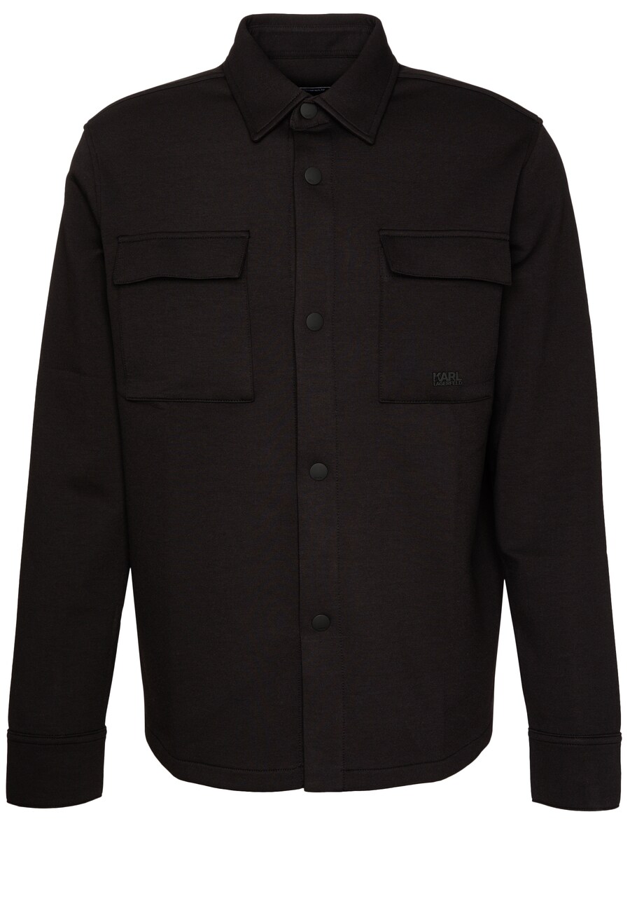 

Рубашка на пуговицах Comfort fit Karl Lagerfeld, черный