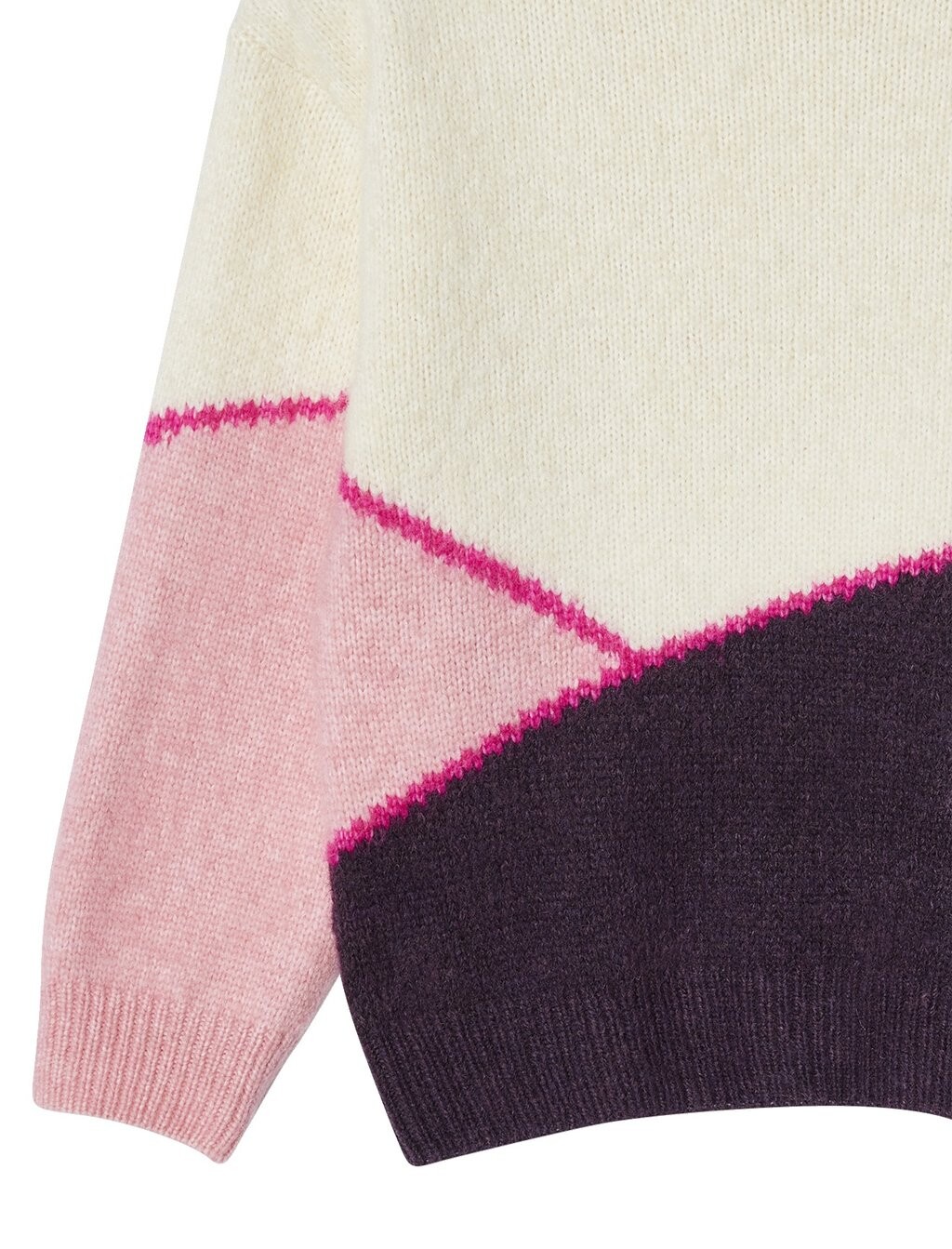 

Топ с длинными рукавами MÄDCHEN PULLOVER Vertbaudet, светло-розовый