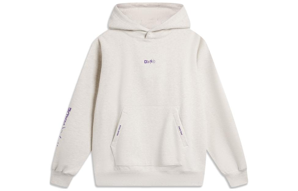 

Мужская толстовка LiNing, цвет «серый меланж»