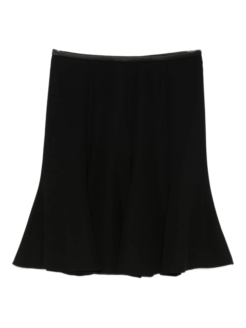 

Расклешенная мини-юбка EMPORIO ARMANI, черный