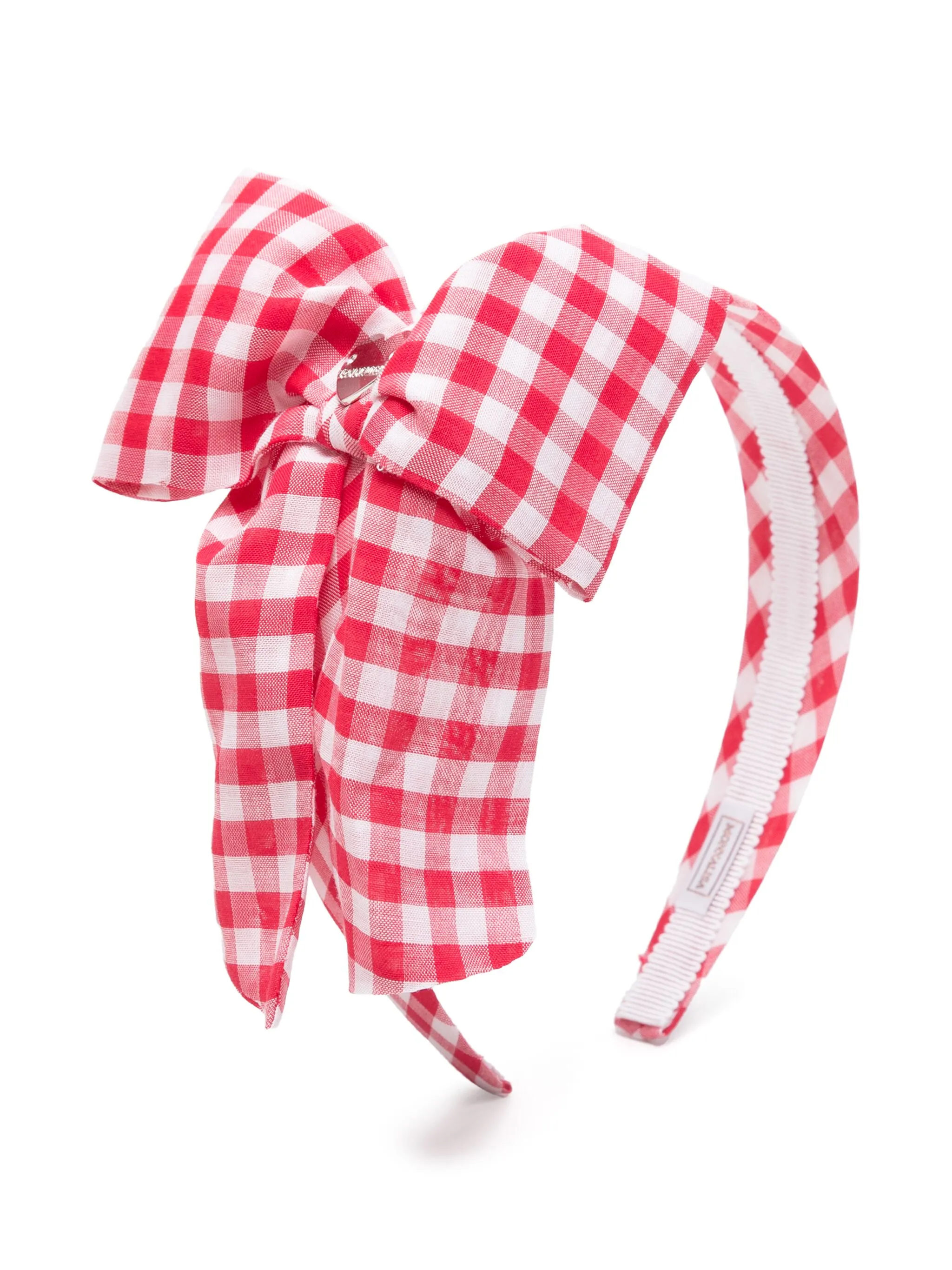 

Ободок в клетку Monnalisa, красный