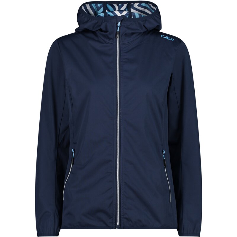 

Функциональная куртка женская куртка с фиксированным капюшоном Cmp, синий