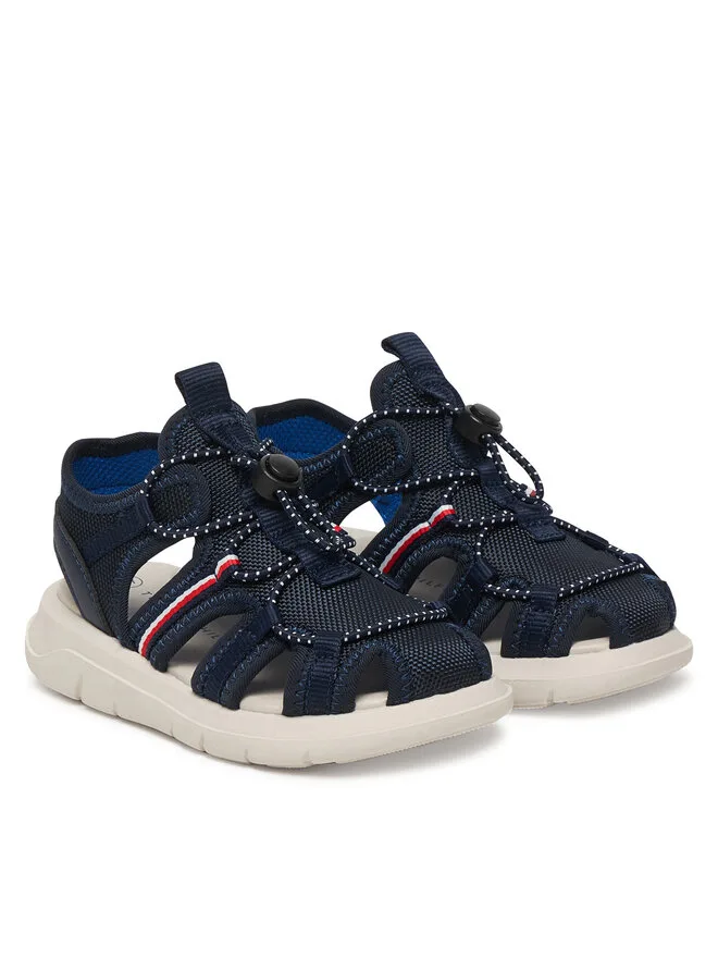Tommy Hilfiger Сандалии T1B2-34385-1591 темно-синие — фото 2
