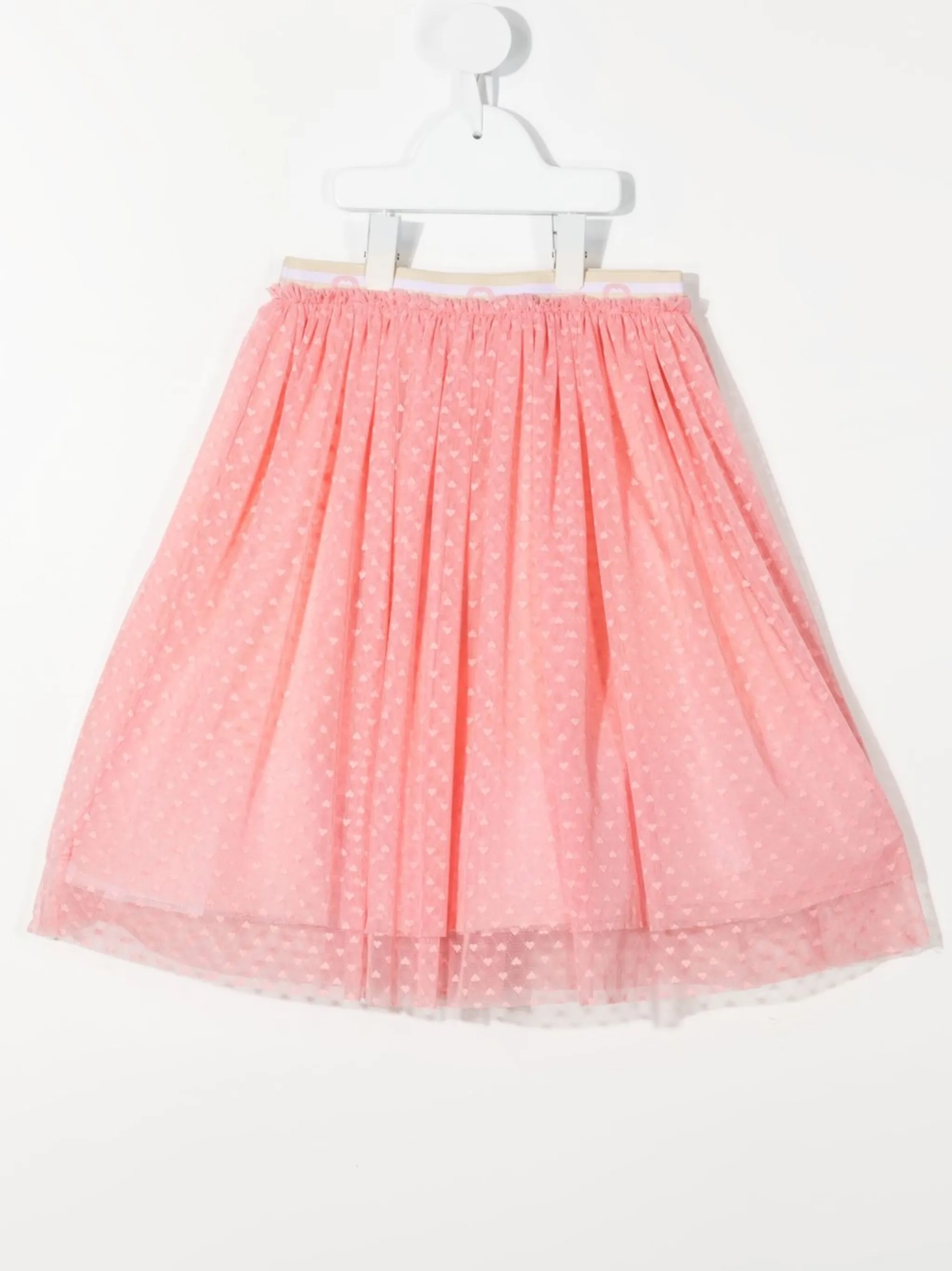 Пышная юбка с узором Aigner Kids, розовый — фото 2