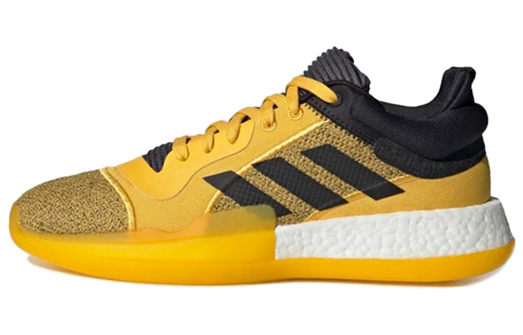 

Кроссовки Adidas Marquee Boost Low 'Yellow/Black' Women's, Черный, Кроссовки Adidas Marquee Boost Low 'Yellow/Black' Women's