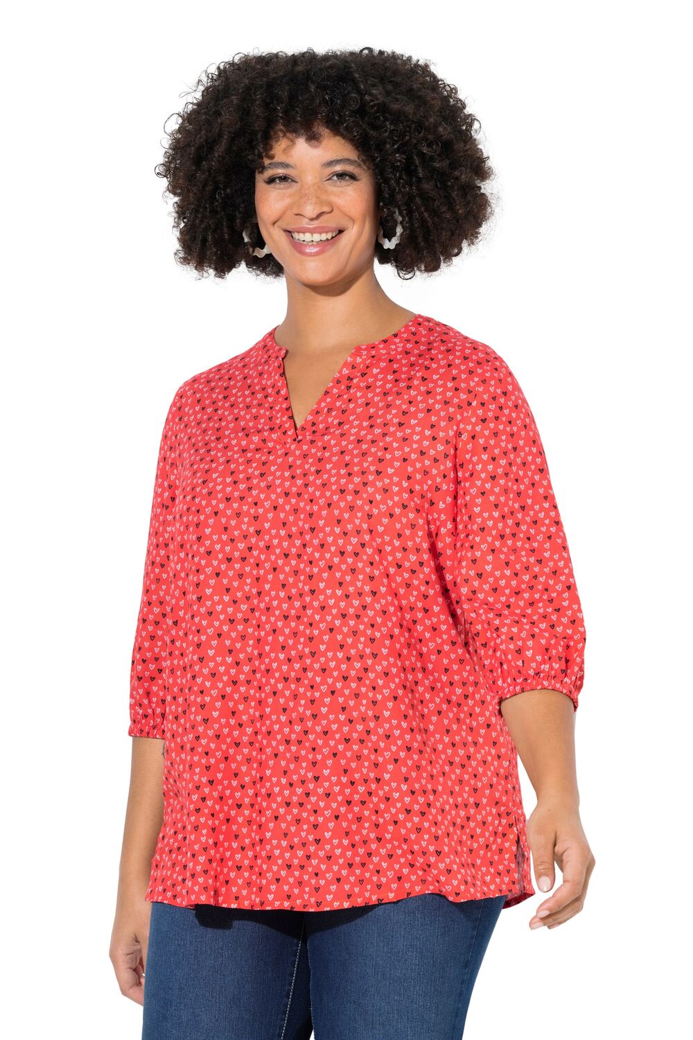 

Angel of Style Блузка в оранжево-красном цвете