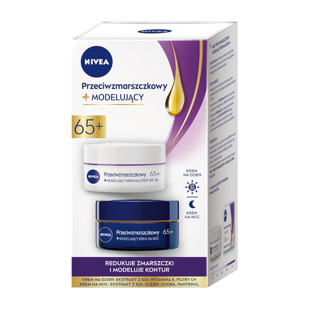 

Подарочный набор NIVEA ДУО КРЕМ 65+ НОВИНКА
