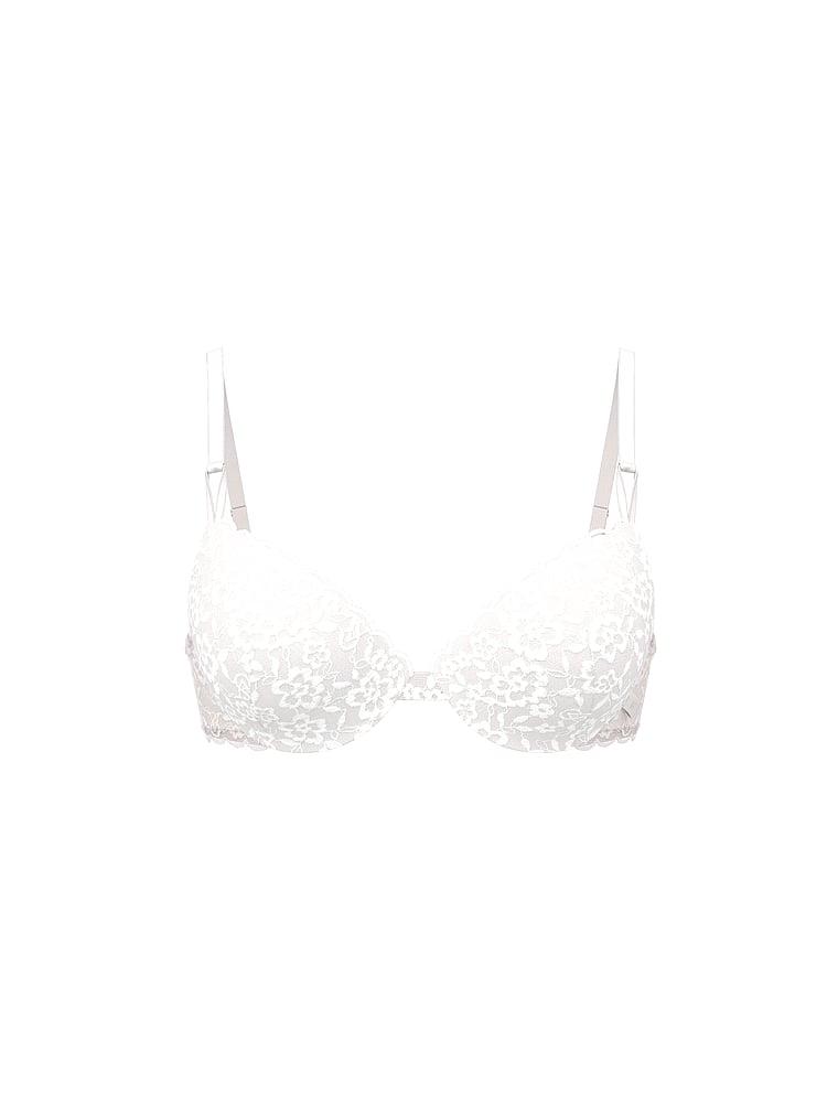 Сексуальный бюстгальтер-пуш-ап из кружева София Victoria'S Secret, lace coconut white — фото 3