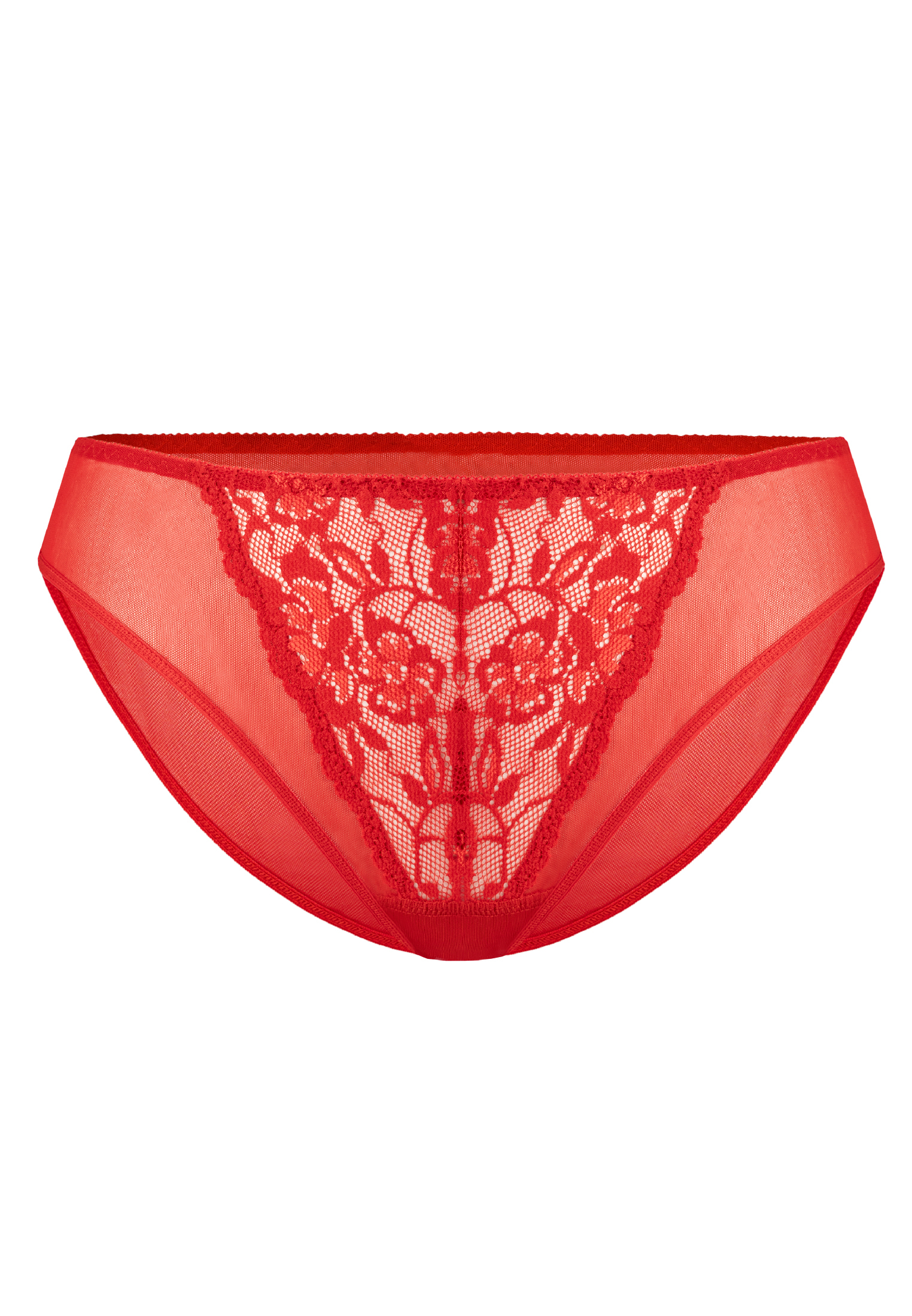 

Трусы Teyli Mesh mit floraler Spitze Glamour, красный