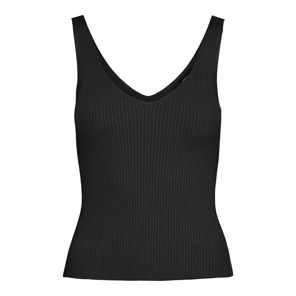 

Футболка без рукавов Vero Moda Glory Rib, черный