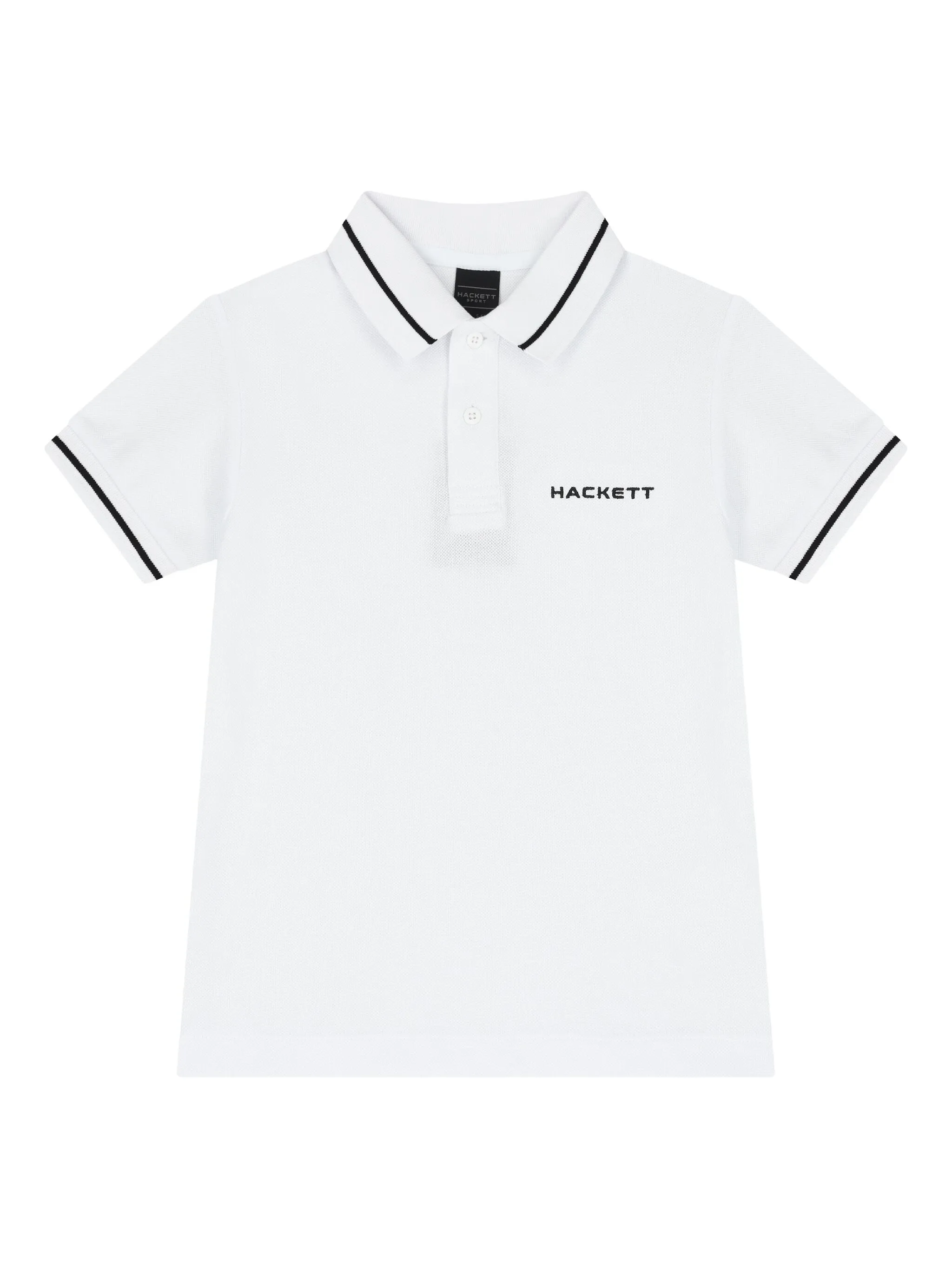 

Рубашка поло с логотипом Hackett Kids, белый