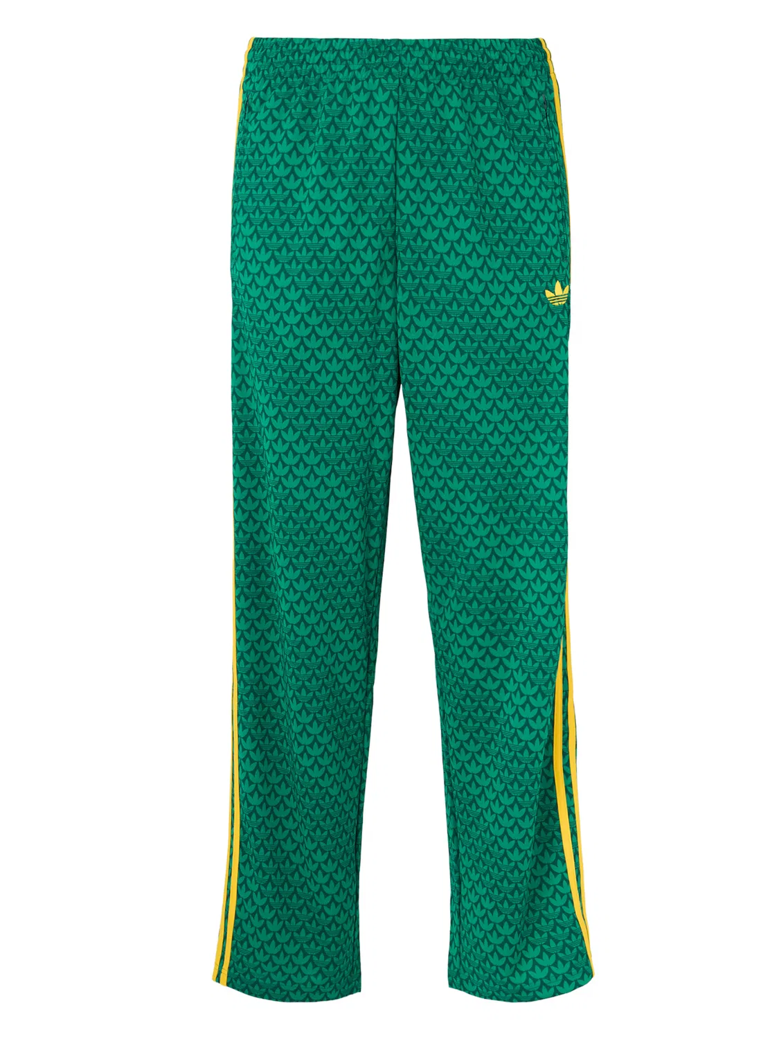 Брюки Adidas Originals свободного кроя FIREBIRD зеленого и темно-зеленого цвета