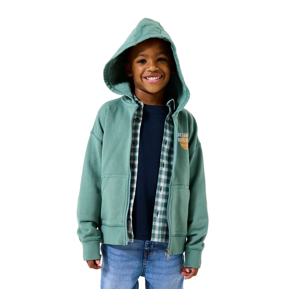 

Толстовка Garcia I55665 full zip, зеленый