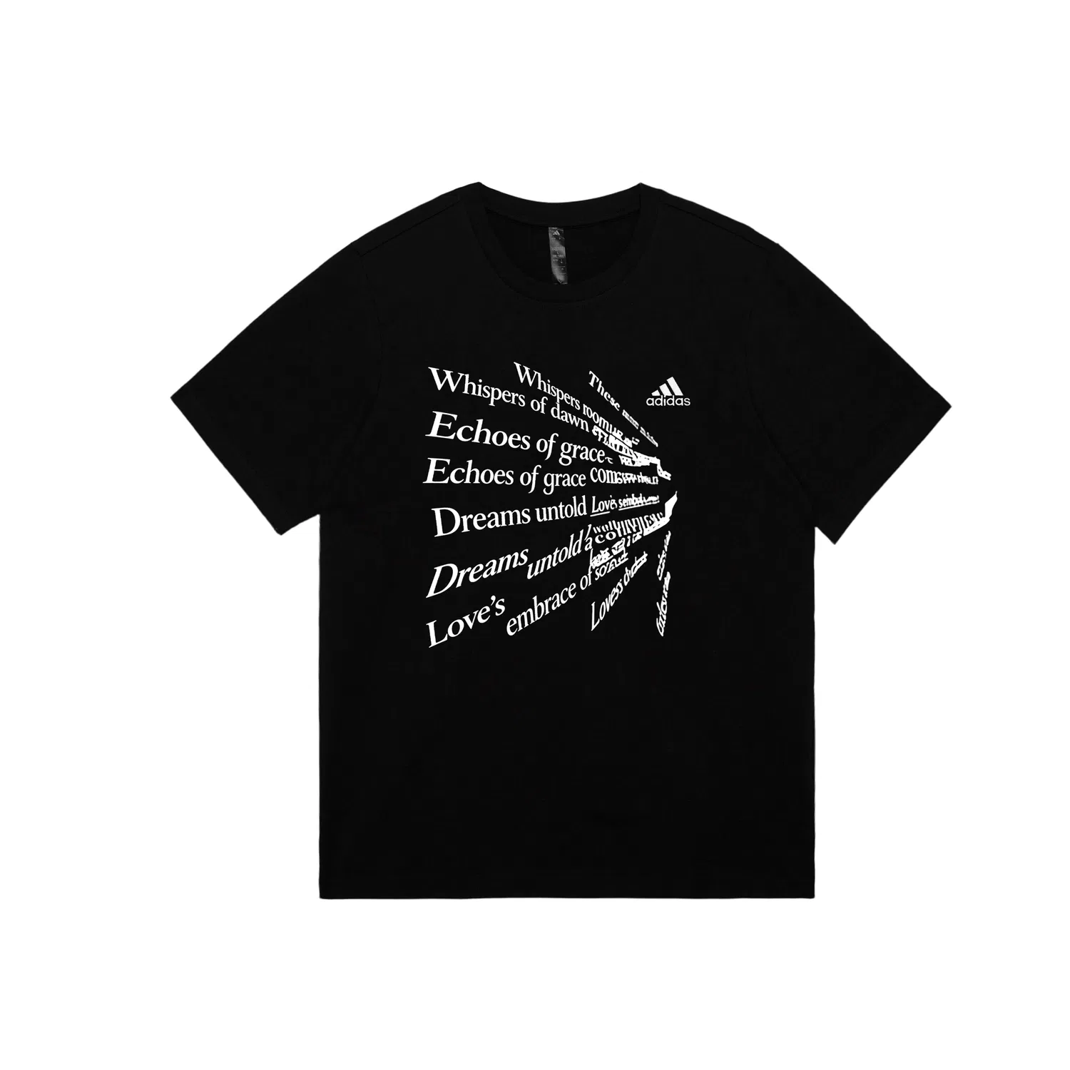 Футболка хлопковая Adidas MUST HAVES Unisex черный