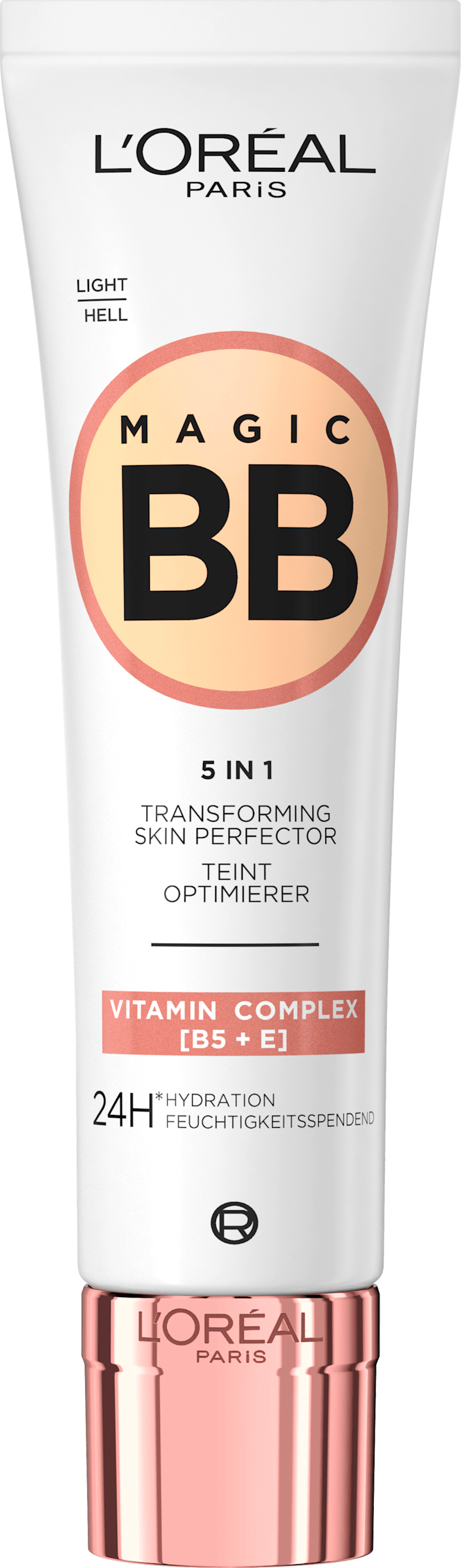 

Дневной крем L'ORÉAL PARiS BB Cream 5in1, 24h feuchtigkeitsspendend, Hell, LSF 11, 30 ml