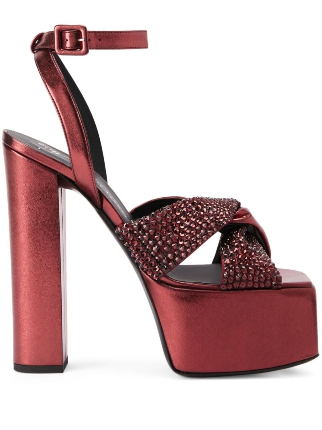 

Giuseppe Zanotti босоножки Souree 150, красный