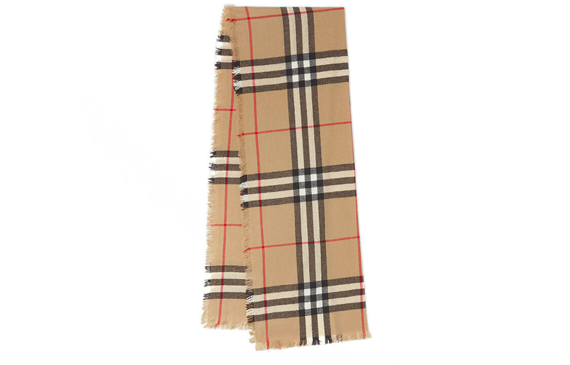 

Burberry Женский вязаный шарф, Beige