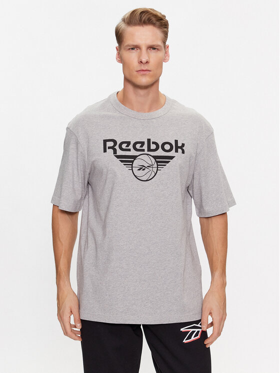 

Футболка стандартного кроя Reebok, серый