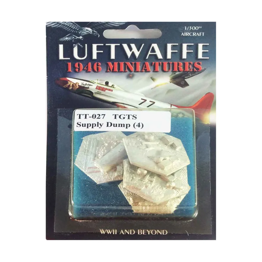 

Свалка поставок, Luftwaffe 1946 Miniatures - Target Terrain (1:300)