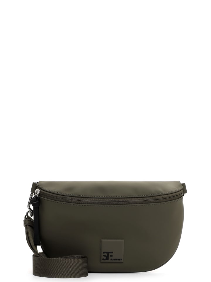 

SURI FREY Блестящая сумка через плечо SFY оливкового цвета