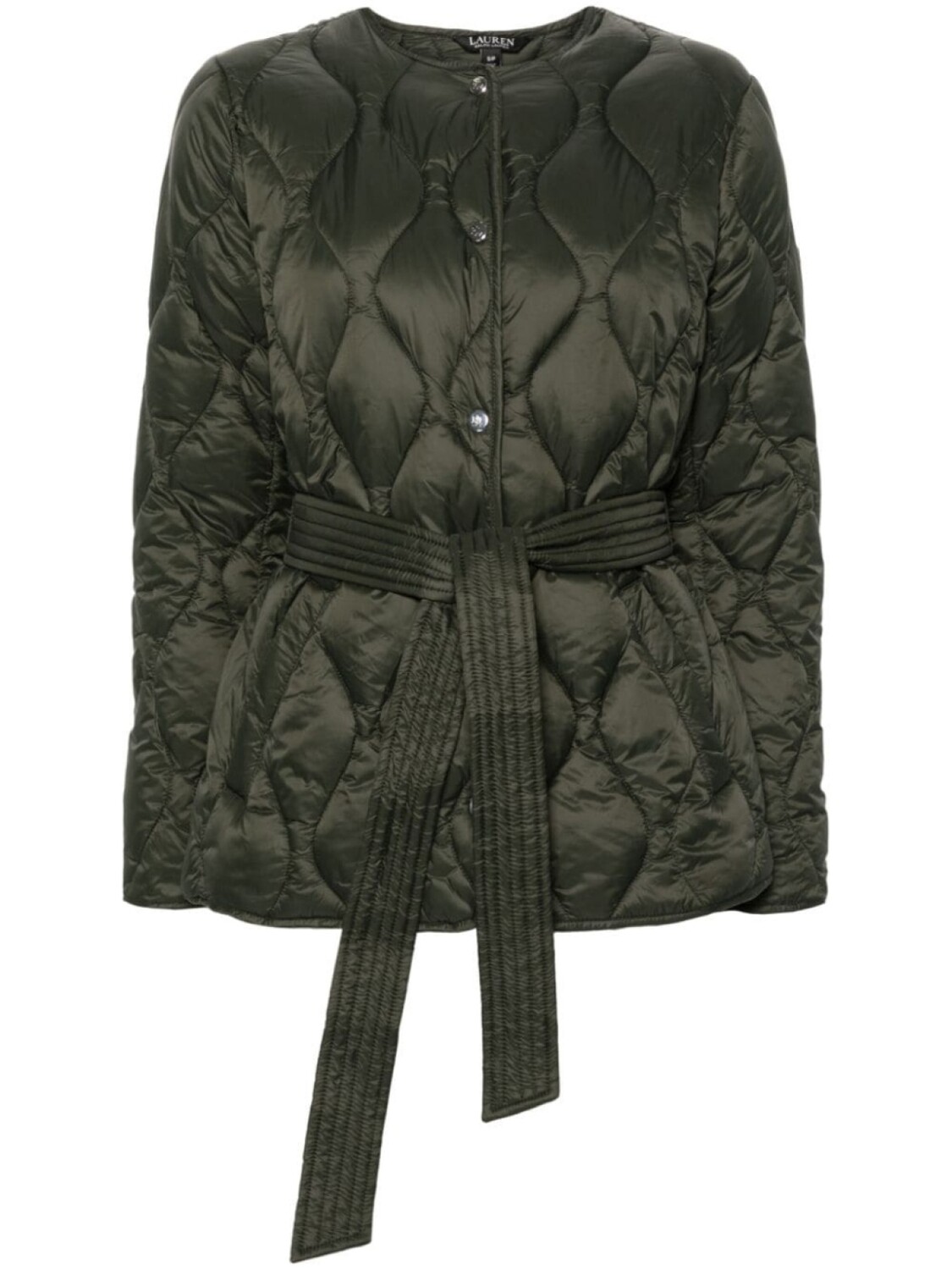 

Lauren Ralph Lauren стеганый пуховик, зеленый