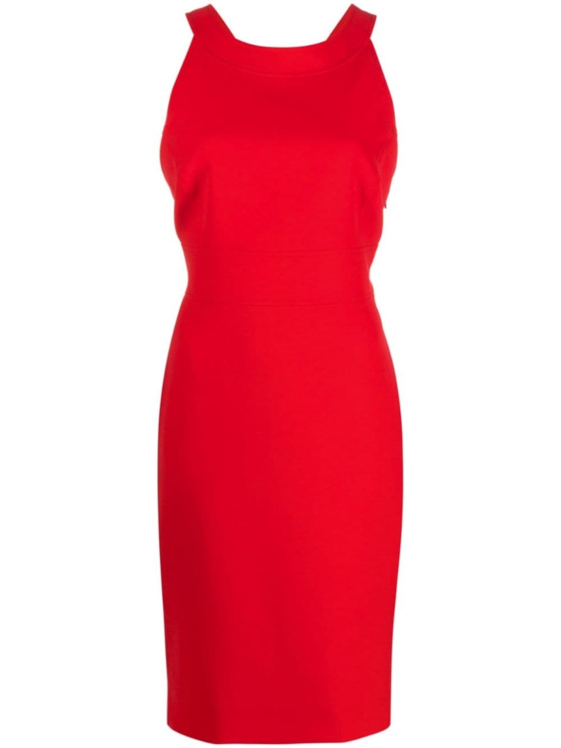 

Boutique Moschino платье без рукавов, красный