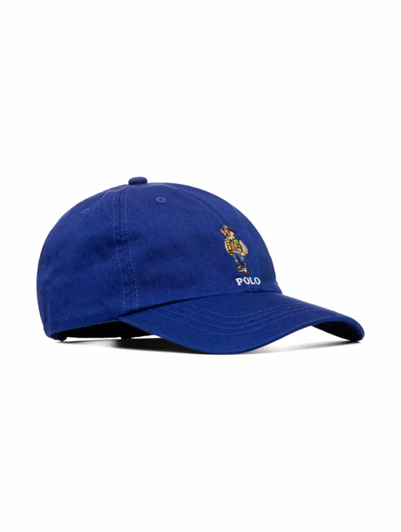 

Джинсовая кепка Polo Bear Ralph Lauren, тёмно-синий