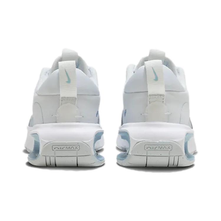 Nike Air Max INTRLK Low Детские Повседневные Кроссовки Светло-Голубые для детей 3-7 лет, Светло-Серый Голубой/Винтажный Синий/Металлическое Серебро/Горный Белый — фото 4