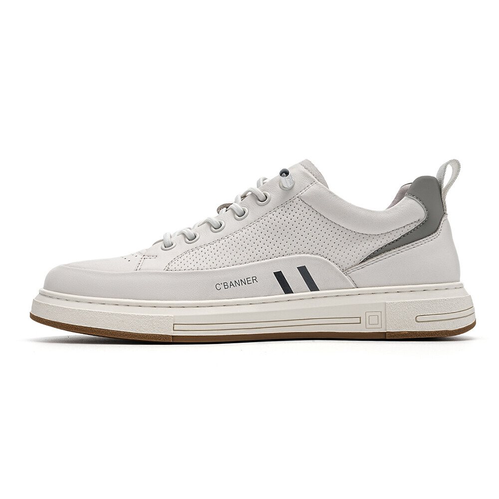 

Кроссовки C°BANNER Skateboarding Shoes Men Low-top, белый