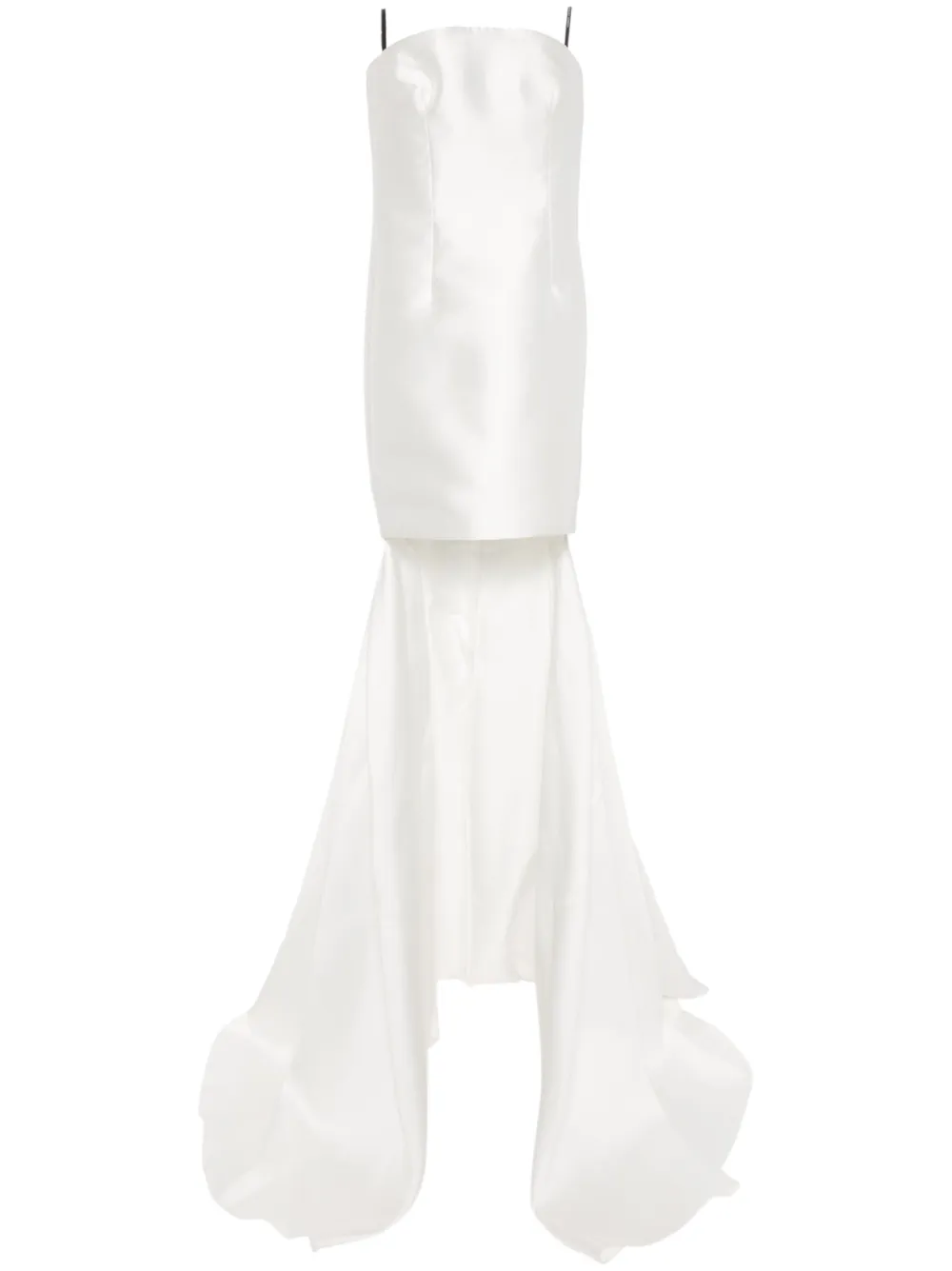 

Свадебное платье мини The Meyer Solace London, белый