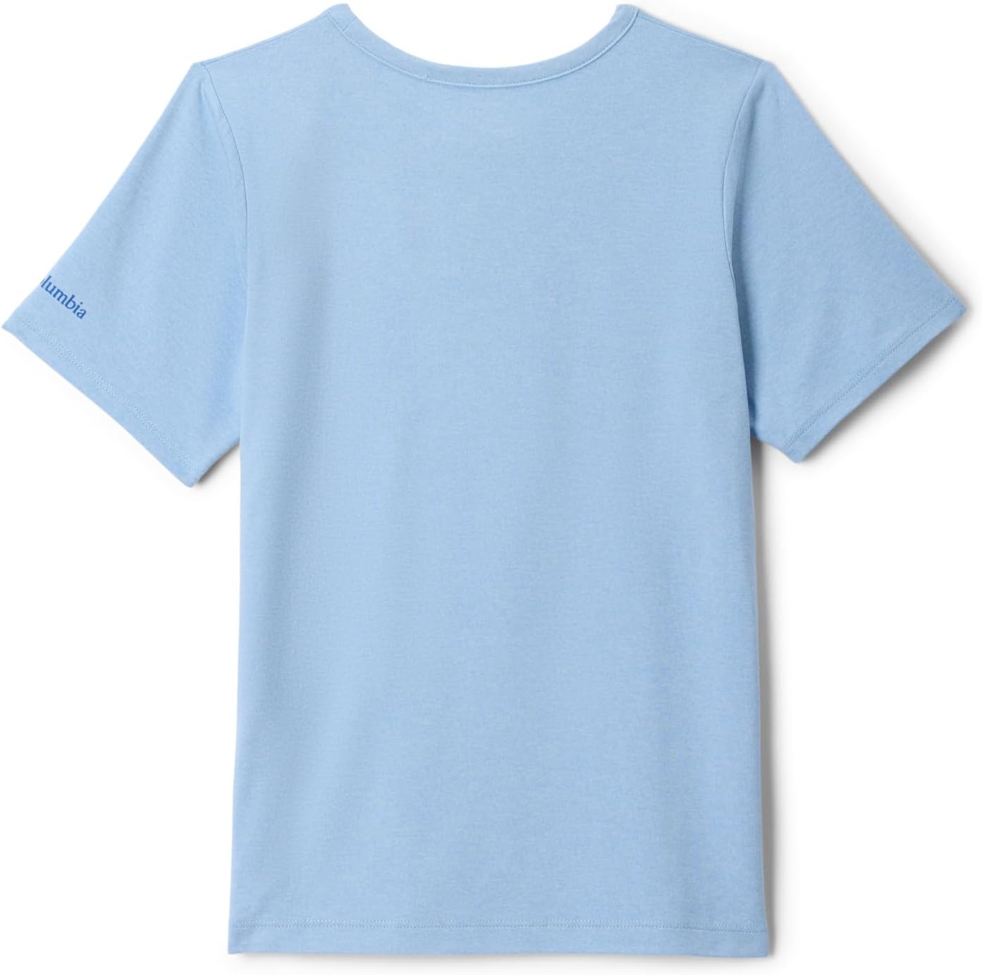 Columbia Boys Tech Trail футболка с принтом, Ripple Blue Heather/Explore Outdoors — фото 2