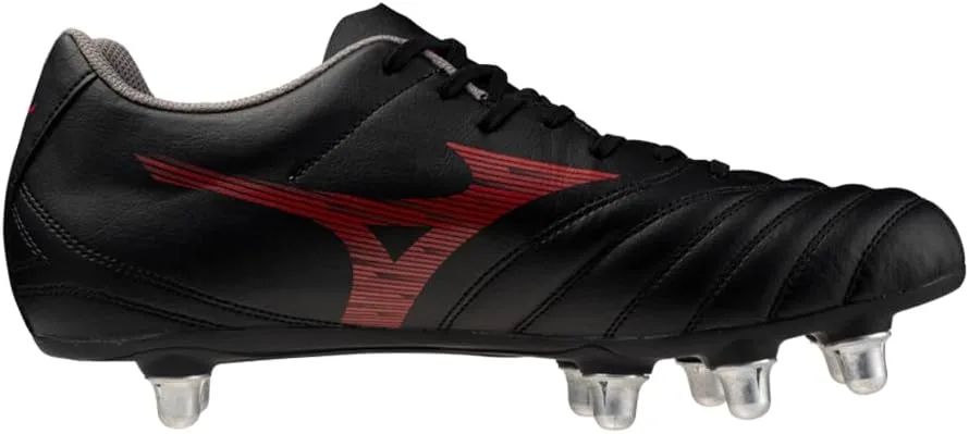 Кроссовки Mizuno Monarcida Neo III Rugby Si, унисекс, для взрослых, черный/красный — фото 3