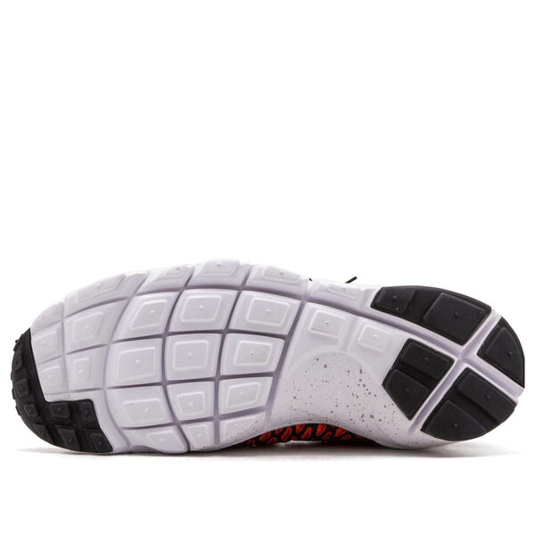 Кроссовки air footscape magista flyknit 'black gym red' Nike, мультиколор — фото 4