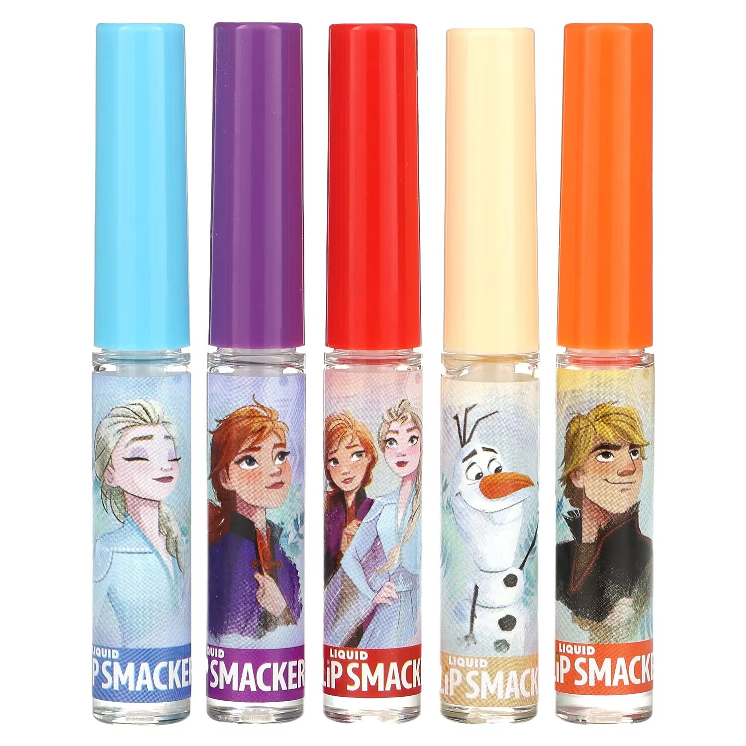 

Lip Smacker Disney Frozen жидкий блеск для губ набор разных вкусов 5 шт. 14 мл (0,45 жидк. унции)