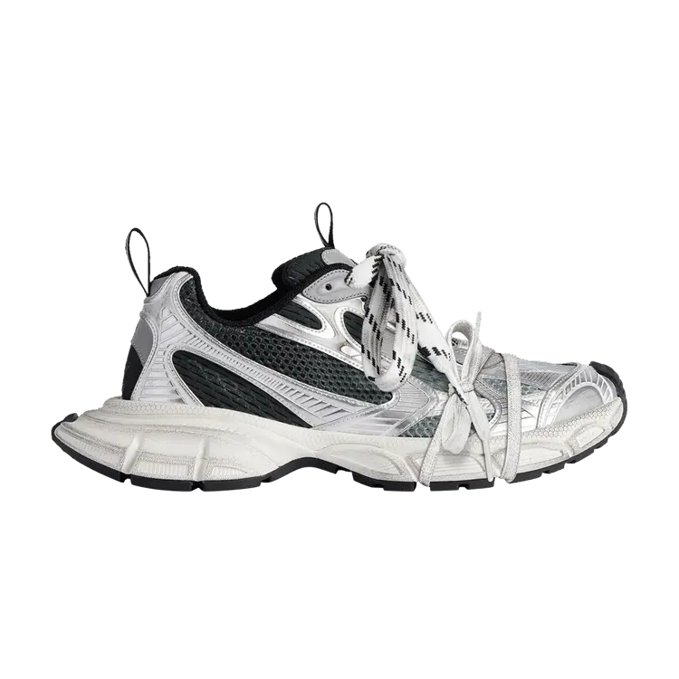 Кроссовки Balenciaga Wmns 3XL Sneaker 'Worn-Out Gradient - Black Grey White', серый